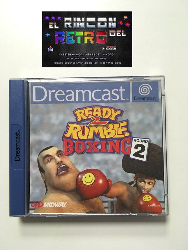 READY 2 RUMBLE BOXING ROUND 2 DREAMCAST