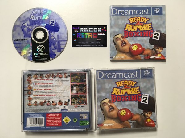 READY 2 RUMBLE BOXING ROUND 2 DREAMCAST