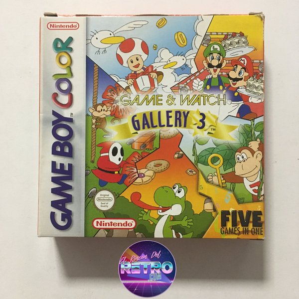 GAME & WATCH GALLERY 3 GAMEBOY COLOR