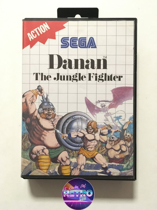 DANAN THE JUNGLE FIGHTER MASTER SYSTEM