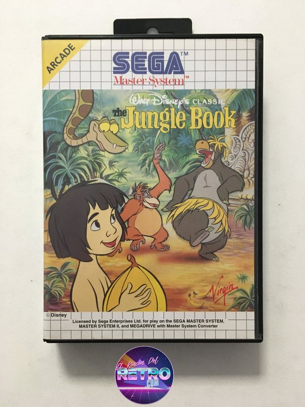 THE JUNGLE BOOK MASTER SYSTEM