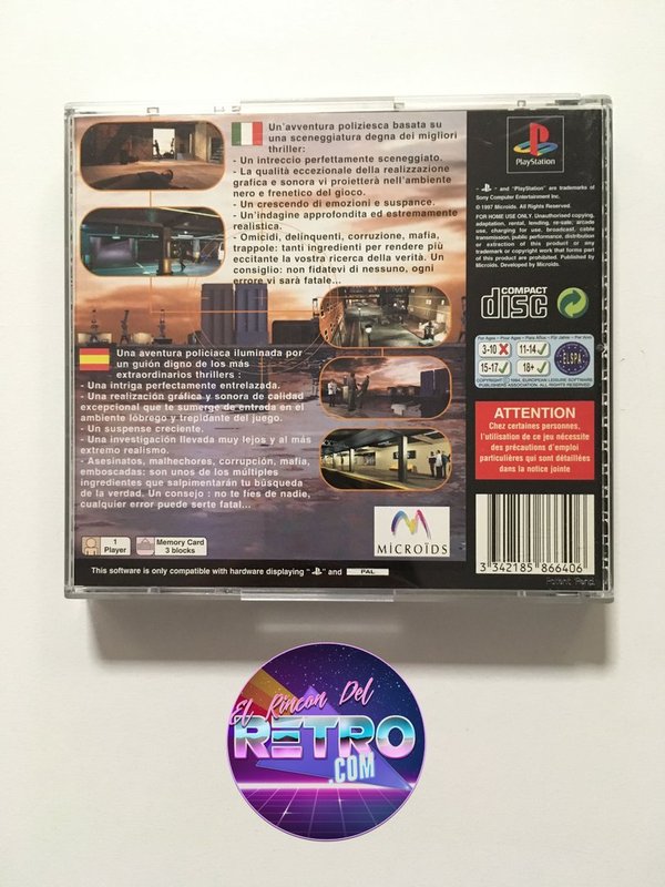 THE LAST REPORT PS1