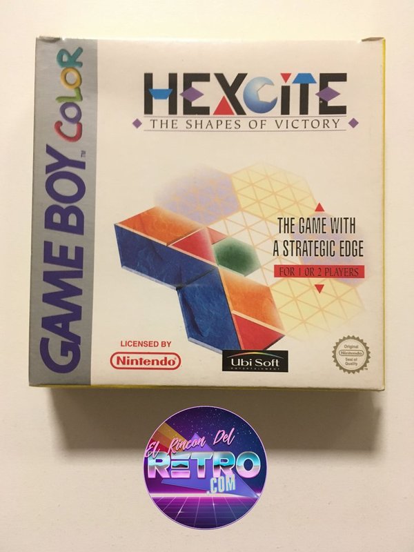 HEXCITE THE SHAPES OF VICTORY NUEVO GAMEBOY COLOR
