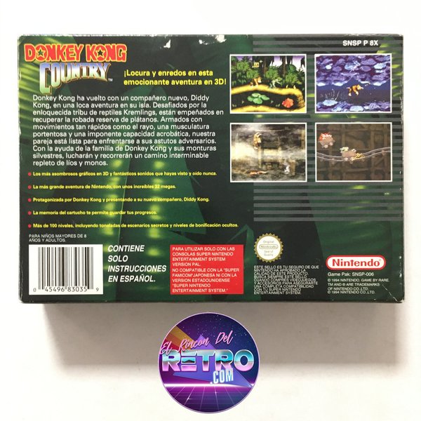 DONKEY KONG COUNTRY SNES