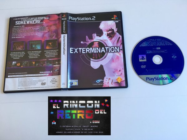 EXTERMINATION PROMO NUEVO PS2