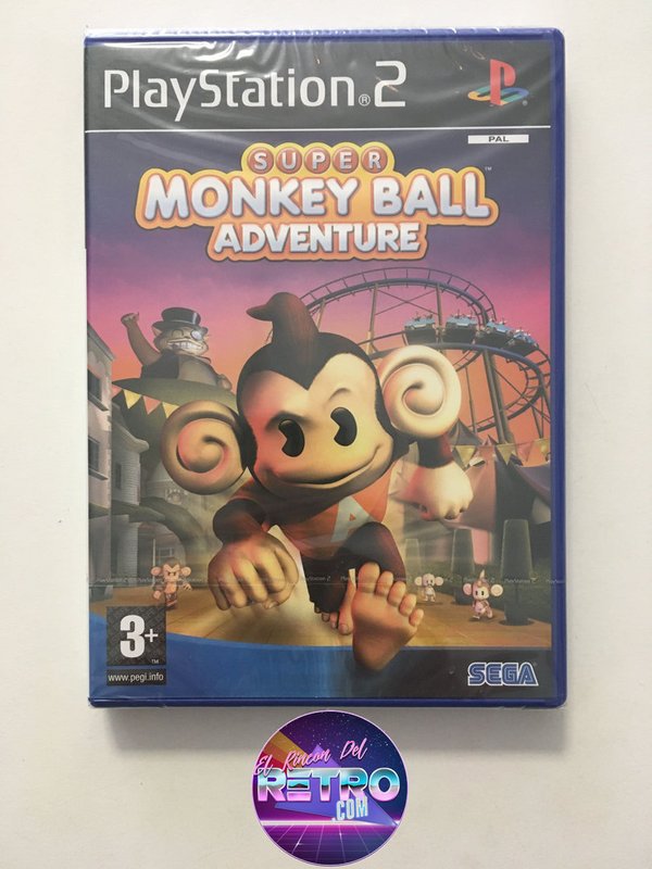 SUPER MONKEY BALL ADVENTURE (NUEVO) PS2
