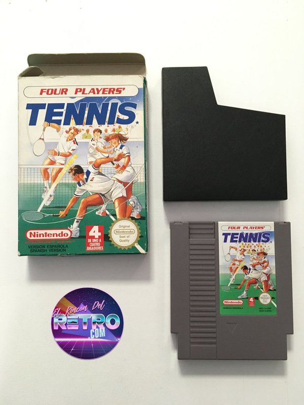 FOUR PLAYERS TENNIS NES