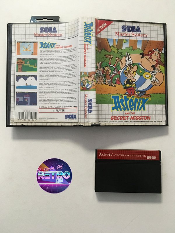 ASTERIX AND THE SECRET MISSION MASTER SYSTEM