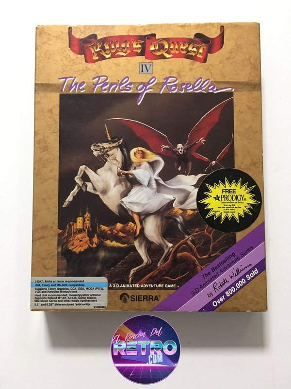 KING'S QUEST IV THE PERILS OF ROSELLA PC