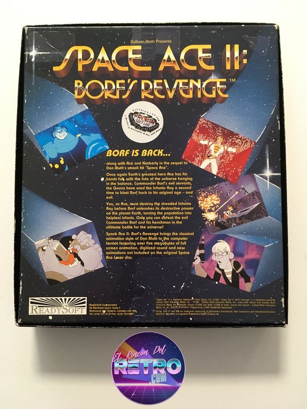 SPACE ACE 2 BORF'S REVENGE PC