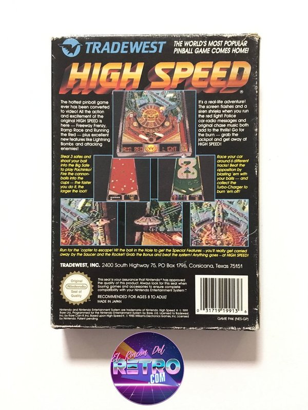 HIGH SPEED NES