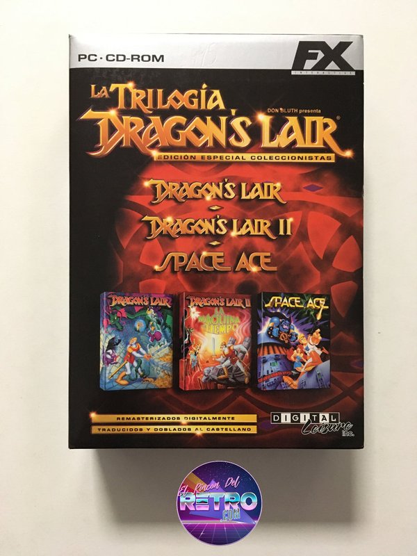 DRAGON'S LAIR LA TRILOGIA (EDICION COLECCIONISTA) PC