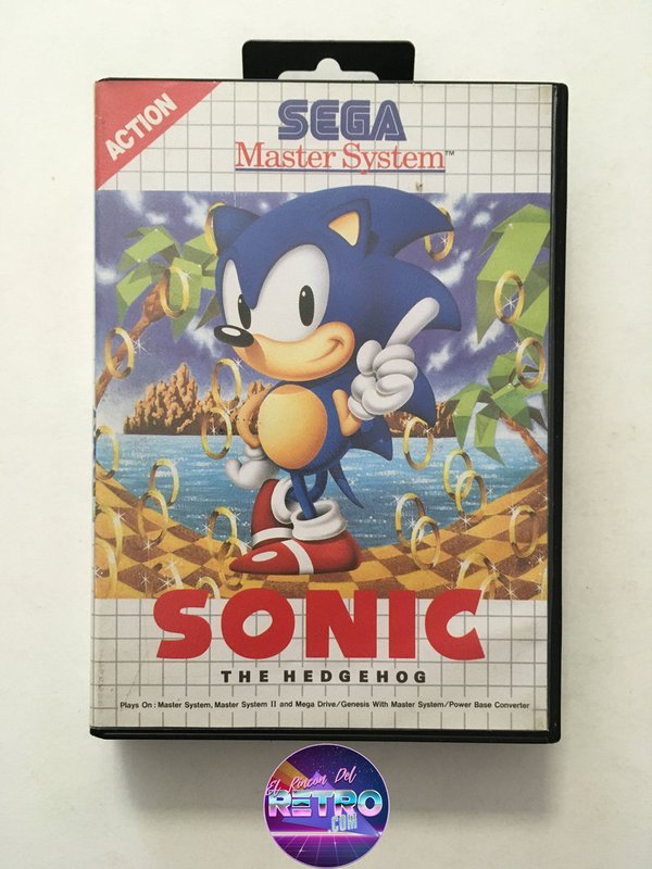 SONIC THE HEDGEHOG MASTER SYSTEM