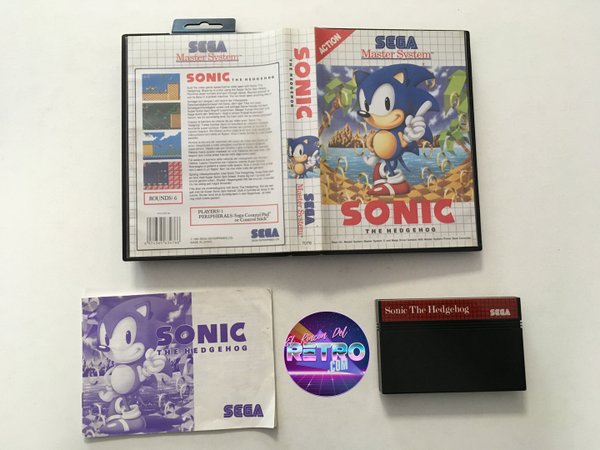 SONIC THE HEDGEHOG MASTER SYSTEM