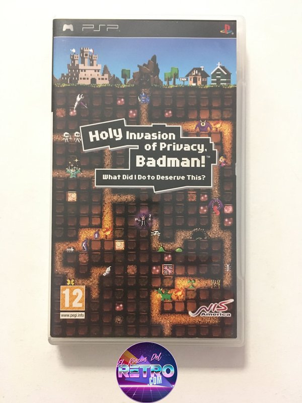HOLY INVASION OF PRIVACY BADMAN PSP