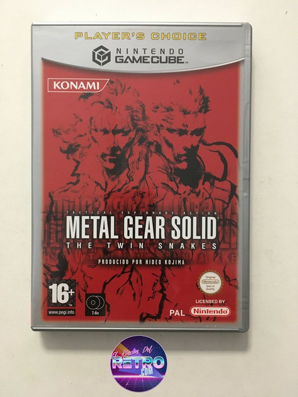 METAL GEAR SOLID THE TWIN SNAKES (PLAYERS CHOICE) GAMECUBE