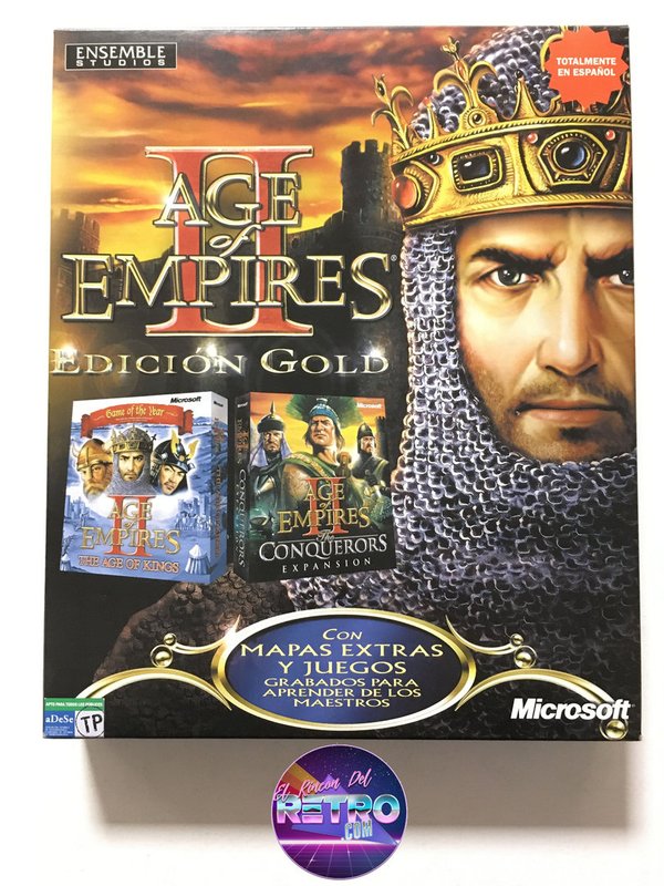 AGE OF EMPIRES 2 EDICION GOLD PC
